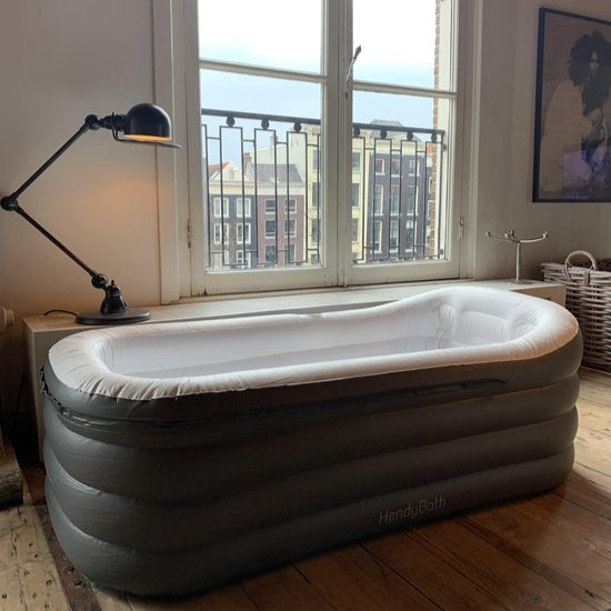 Hendy Bad - Grijs/Taupe - Opblaasbaar bad
