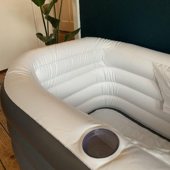 Hendy Bad - Grijs/Taupe - Opblaasbaar bad